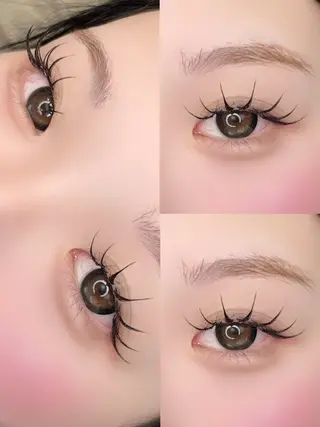 マツエク・マツパ KKSBeauty 心斎橋本店のマツエク・マツパデザイン