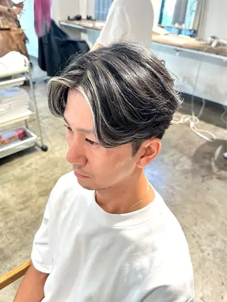 カラー メンズ 骨格補正施術/メンズ 専門美容師/YUYAのヘアスタイル