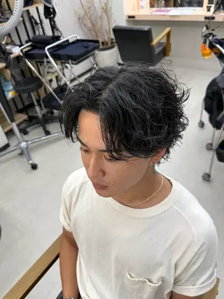 メンズ 【ALEAP】 𝐇𝐀𝐊𝐔のヘアスタイル