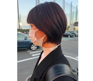ショート カラー cocoa船橋🎀 naomiのヘアスタイル