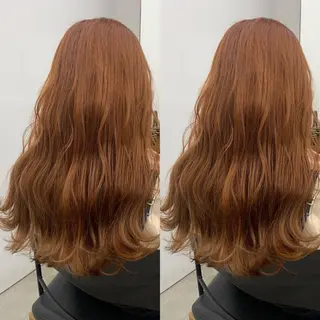 ロング カラー 透明感カラー✂︎ /縮毛矯正/YUKAのヘアスタイル
