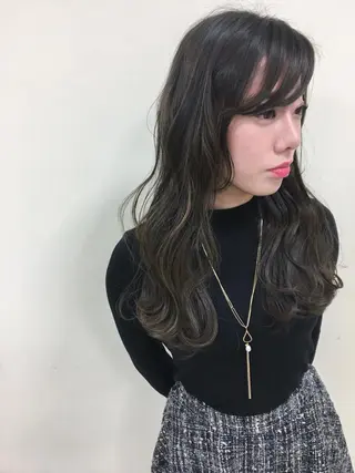 ロング カラー Beach 代表 KENTAのヘアスタイル