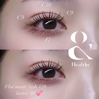 マツエク・マツパ REAL 🎀 ayakaのマツエク・マツパデザイン