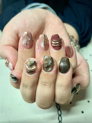 ネイル nailist cocoのネイルデザイン