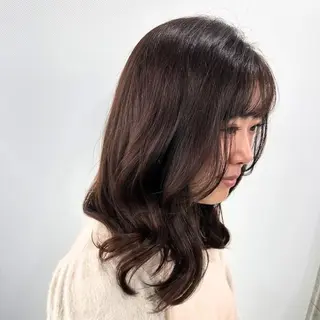 セミロング カラー ❇️安達 優心❇️ レイヤー/艶髪特化のヘアスタイル
