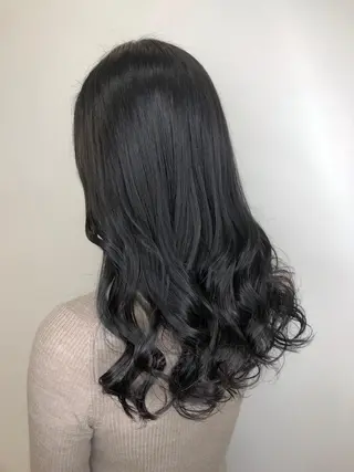 セミロング カラー 【透明感、艶髪】西村 有司のヘアスタイル