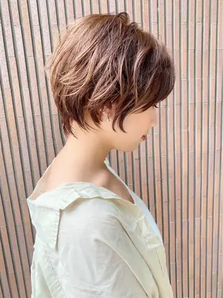 ショート 似合わせカット/ レイヤーカット/新谷のヘアスタイル
