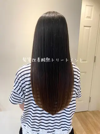 ロング CASANE 大橋康智のヘアスタイル