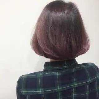 ショート カラー ヘアアレンジ エクステ/レイヤー 落合/心斎橋のヘアスタイル