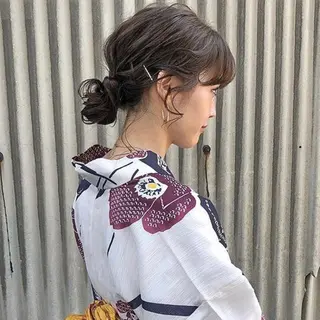 ヘアアレンジ ヘアセット🎀パーマ Tsubasaのヘアスタイル