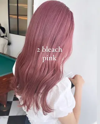 ロング カラー 🧸🎀ブリーチ 栄🎀🧸かのんのヘアスタイル