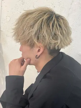 カラー パーマ メンズ 町田エリアＮｏ．１/ パーマ特化/太田京希のヘアスタイル