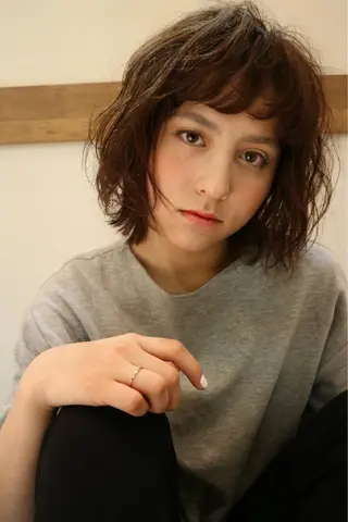 ミディアム 癖毛のモデルさん募集 /NORIのヘアスタイル