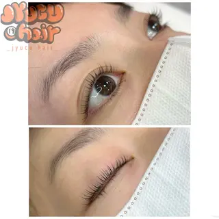 マツエク・マツパ Jyucu hair eyelashesのマツエク・マツパデザイン