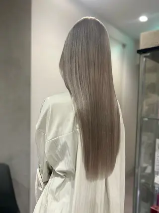 セミロング カラー 🌈ウルトワ水素 髪質改善naru🌈のヘアスタイル