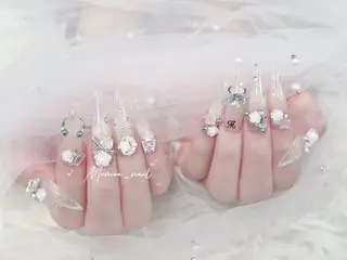 ネイル MoMoA Nail ネイル長さ出し専門店のネイルデザイン