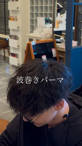 メンズ 福田 聖のヘアスタイル