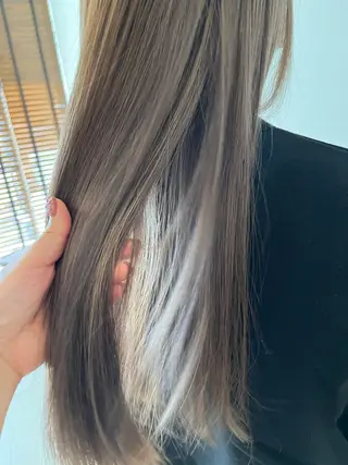 ロング カラー 柔らかい艶暖色 レイヤー🫧姫汝のヘアスタイル