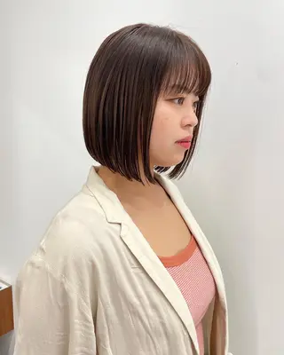 ショート カラー 華 /ショート/ボブのヘアスタイル