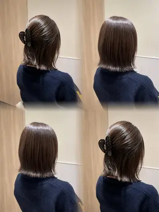 ミディアム カラー カット⌇艶カラー 🫧⌇Nanahoのヘアスタイル