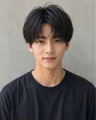 メンズ 菅野谷 琉那のヘアスタイル