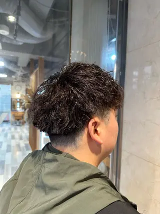 パーマ メンズ 和田 直也のヘアスタイル