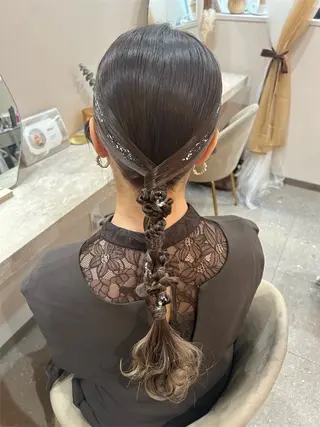 ロング Mila Hazukiのヘアスタイル