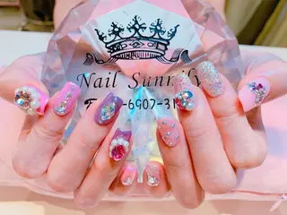 ネイル 長さだし専門店 M2　rikaのネイルデザイン