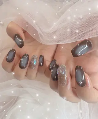 ネイル Pawtique ワンホン.フィルインのネイルデザイン