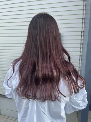 ロング 中村 彩音のヘアスタイル