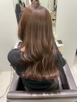 ロング 似合わせ×髪質改善| 矢島沙織のヘアスタイル