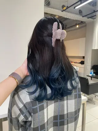 ミディアム カラー パーマ ヘアアレンジ 💗無料カットモデル 募集中yu-ki💗のヘアスタイル
