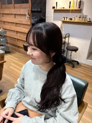 ロング カラー ショートカット透明感 カラー/gima🌱のヘアスタイル