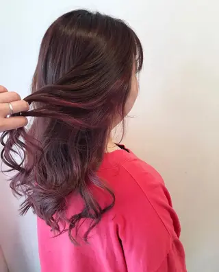 ロング カラー mayo 🐄🌈のヘアスタイル