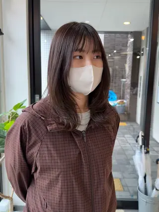 セミロング 橋本叶夢/ お洒落hairのヘアスタイル