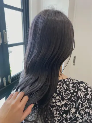 ロング カラー マンツーマン 美容師💚コウブチのヘアスタイル
