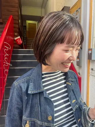 ショート ayane⭐️ボブ・ ショート・パーマのヘアスタイル