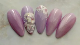 ネイル PINK PEONY AMIのネイルデザイン