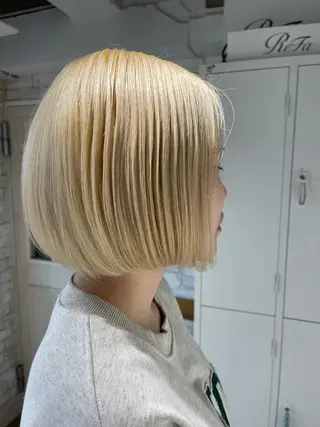 ショート 髪質改善/ブリーチ takashiのヘアスタイル