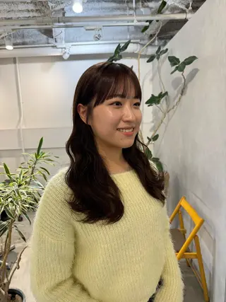 セミロング 100%可愛い顔周り 💓レイヤー/しずくのヘアスタイル