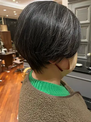 ショート 梅本 佳容子のヘアスタイル
