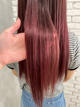 ロング label はしぐち ななみのヘアスタイル