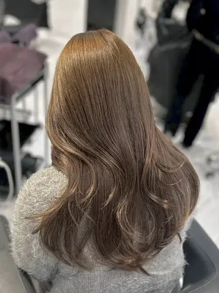 ロング カラー ♡⃛赤み消し ♡⃛ 淡色特化✨️Rimuのヘアスタイル