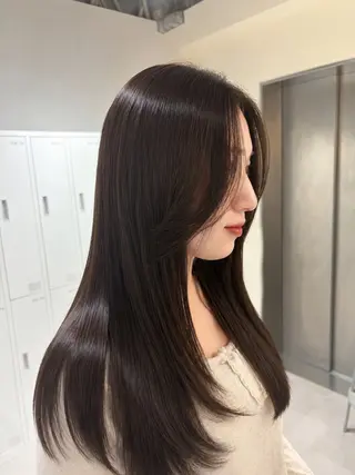 ロング 透明感カラー🪽 ゆうかのヘアスタイル