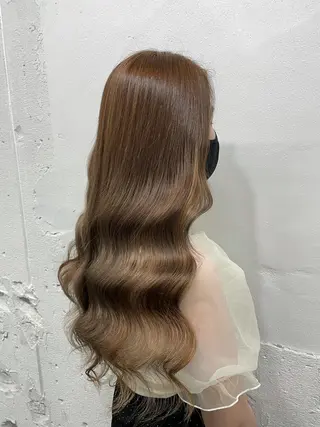 ロング カラー 🧡艶髪/エクステ 🫧🧡YUKI❄️のヘアスタイル