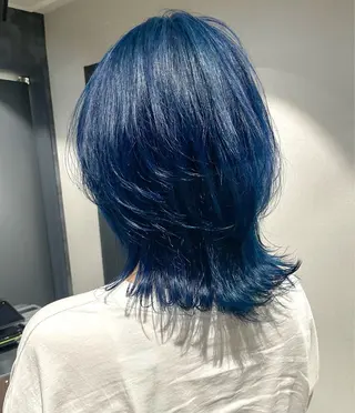 ミディアム ショート/ブリーチ/ ボブ渋谷🌹のヘアスタイル