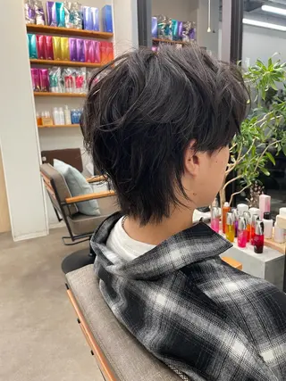 ショート メンズ KOTKA 大山和希のヘアスタイル