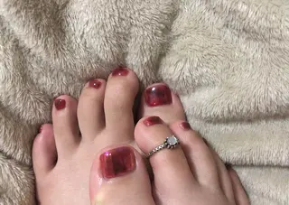 ネイル パラあり！フィルイン 美フォルムのネイルデザイン