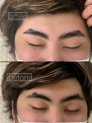 メンズ アイブロウ 吉祥寺kasumi 🌛eye/browのマツエク・マツパデザイン