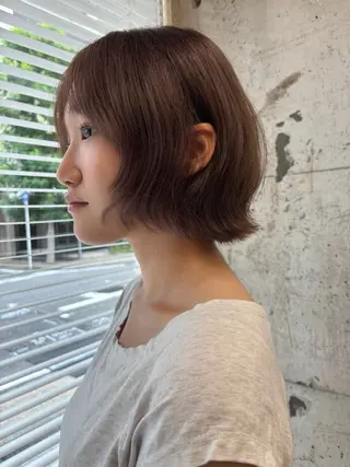 ショート カラー 永田 愛莉のヘアスタイル